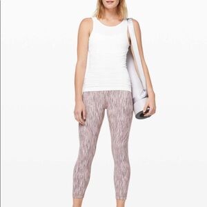 NWT Lululemon Seek Simplicity Tank White Size 4